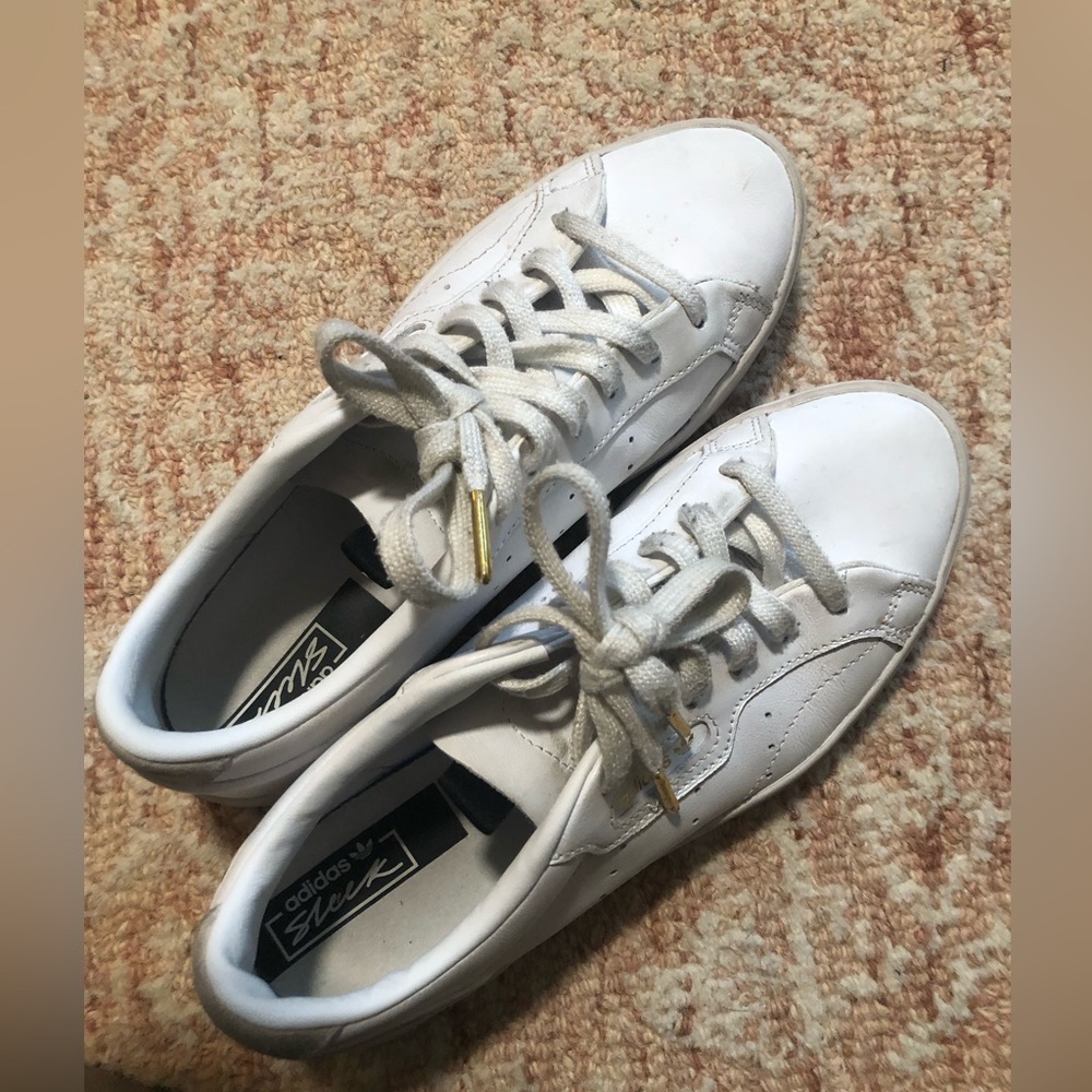 White adidas shoes